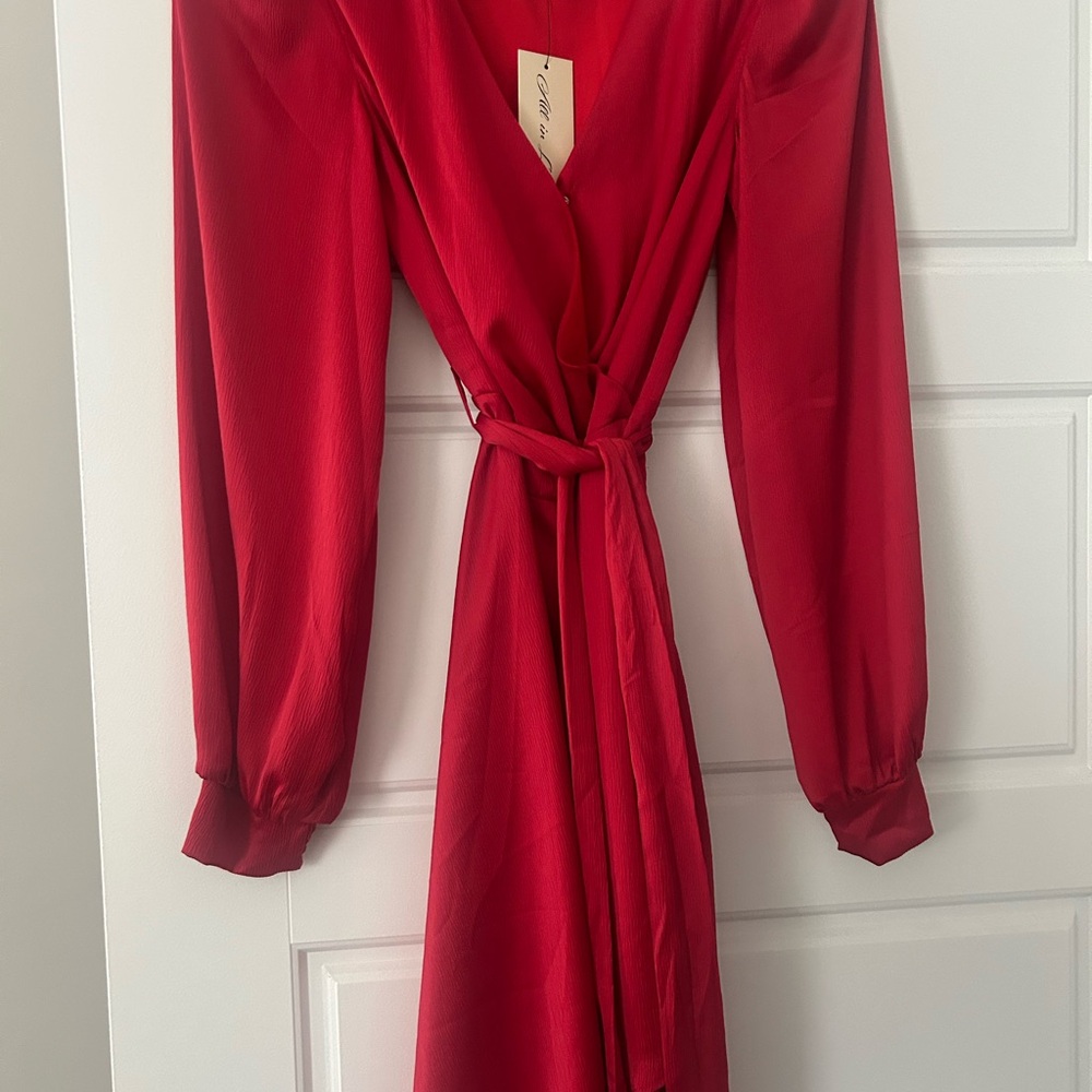 Versona Red Mini Dress